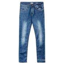 Vente chaude Jean bleu denim en coton populaire pour homme